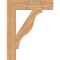 Ekena Millwork Funston Block Smooth Bracket, Western Red Cedar, 5 1/2"W x 28"D x 36"H BKT06X28X36FST05SWR - alternate 2